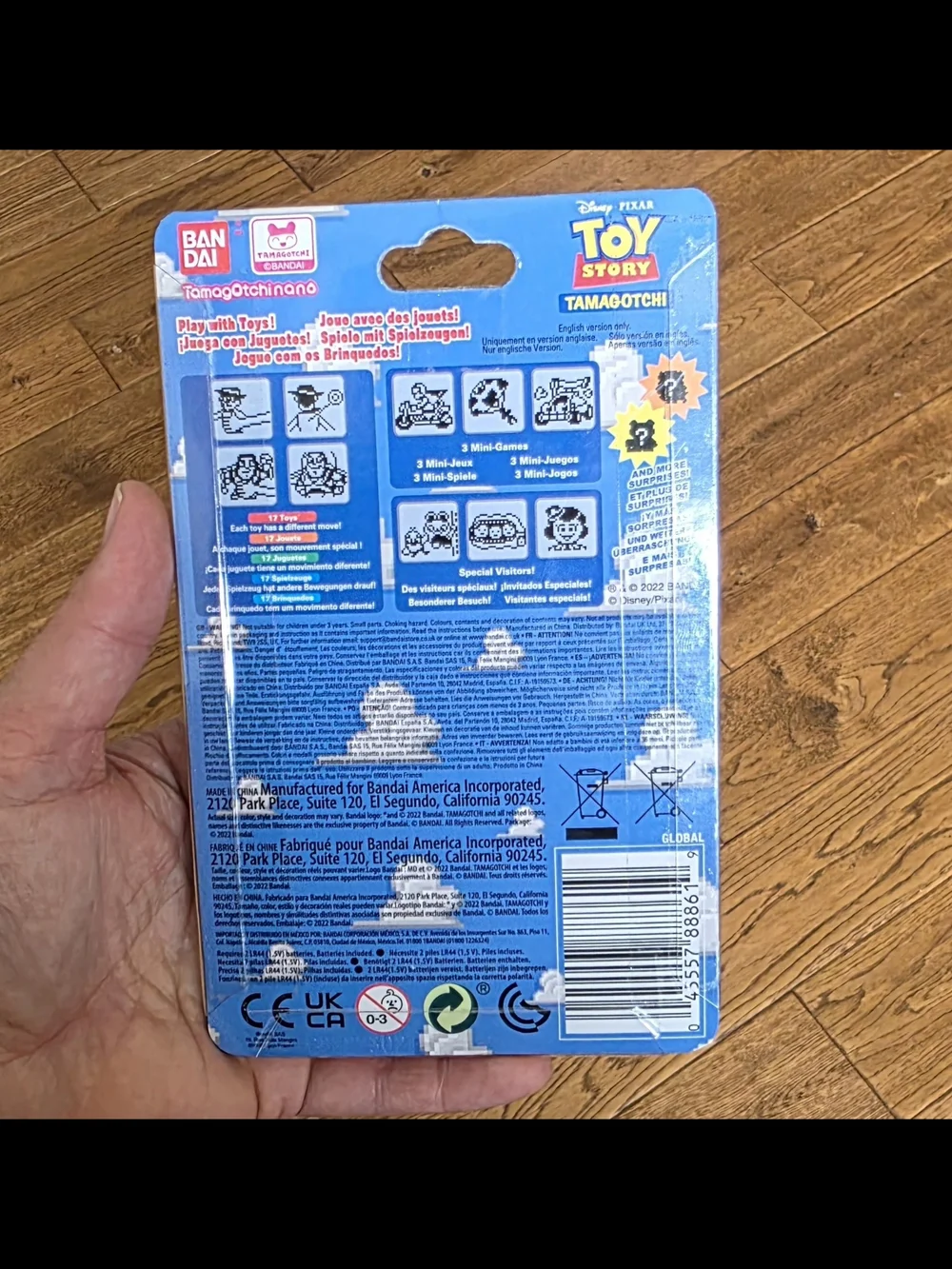 Toy Story Tamagotchi Virtual Pet - Blue
